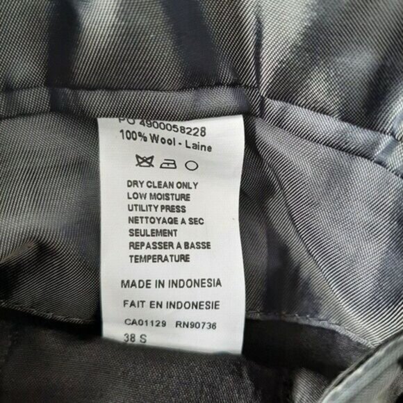 CALVIN KLEIN | NEW 100% Wool Light Blazer Jacket Men's Sz 38 S - Picture 13 of 13